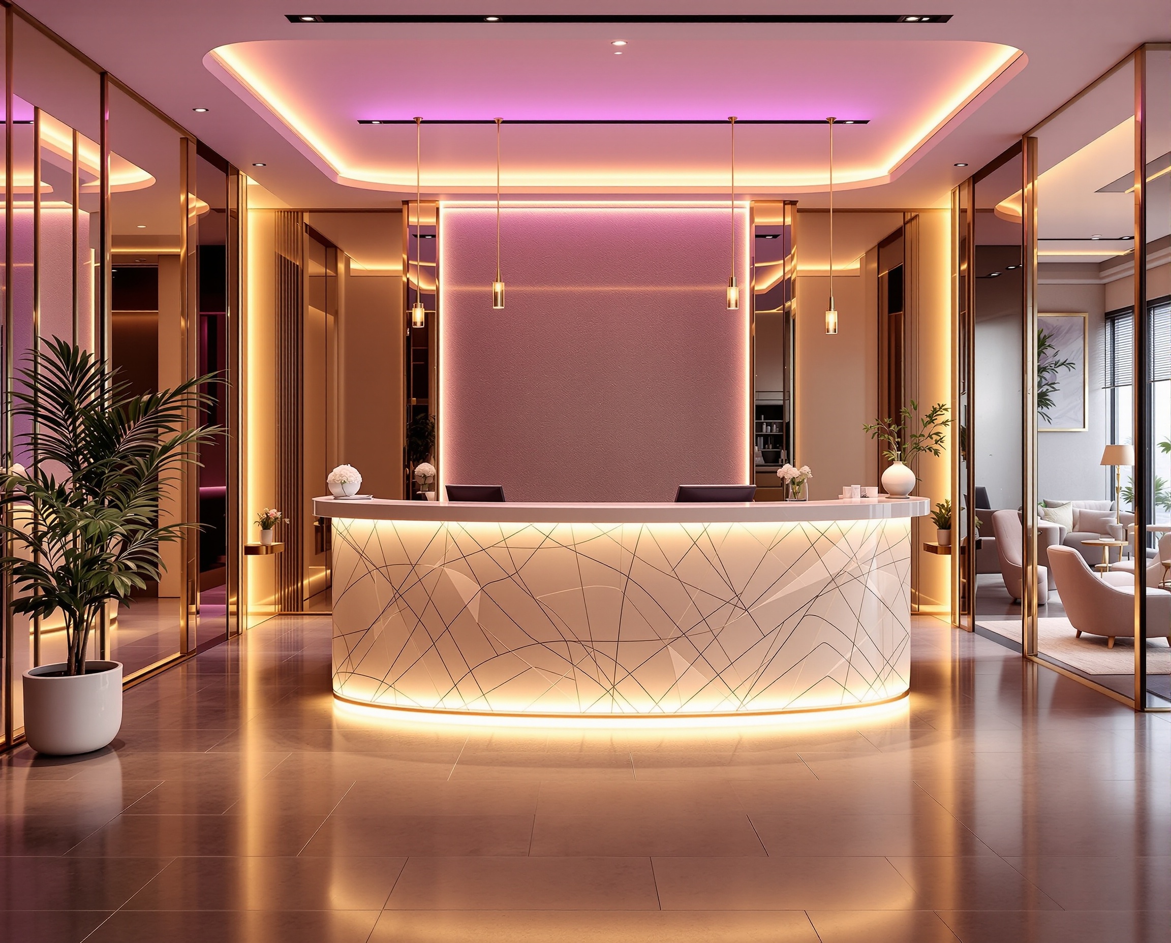 Salon interior